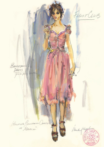 Costume design sketch