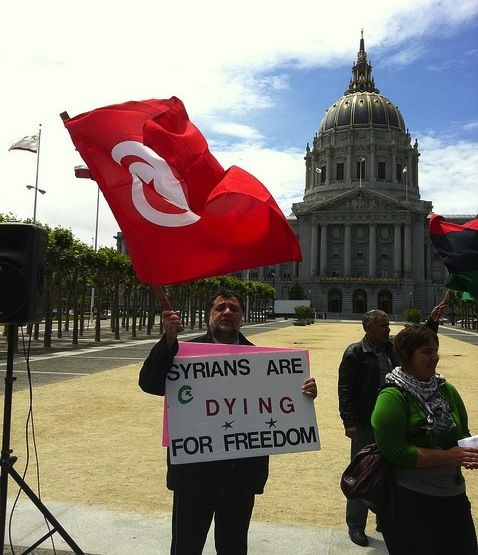 Protesters in San Francisco, June 2011