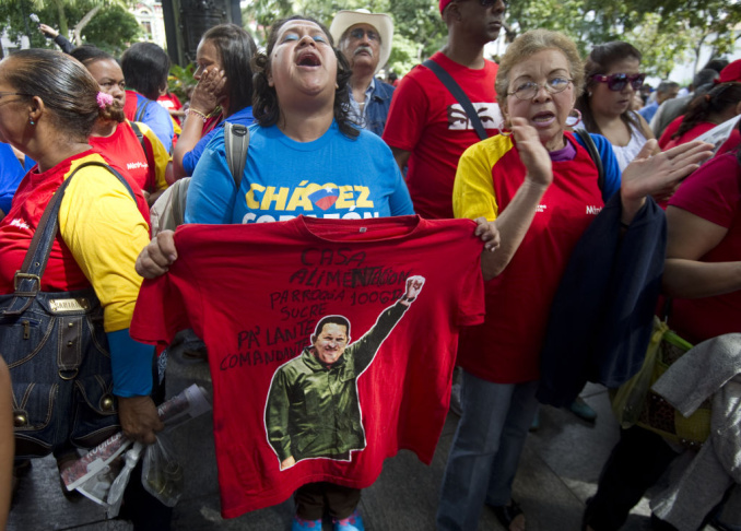 VENEZUELA-CHAVEZ-HEALTH-SUPPORTERS