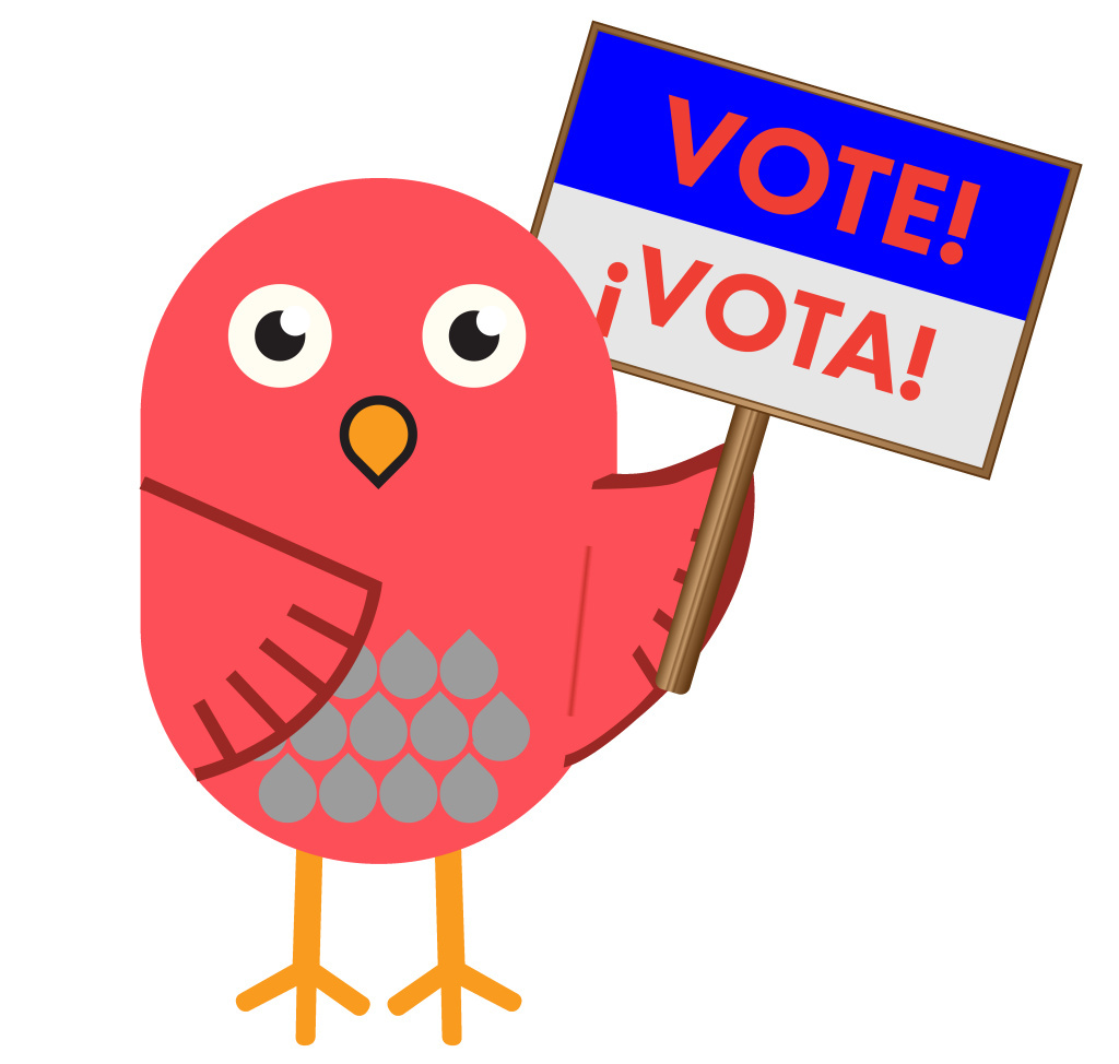 Birdee, Culver City's cartoon mascot, is promoting the April 12, 2016 election in a bid to improve voter turnout.
