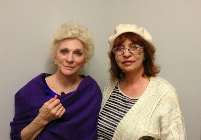 Judy Collins and Patt Morrison