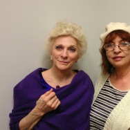 Judy Collins and Patt Morrison