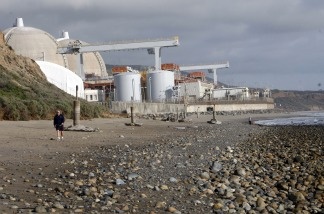 The San Onofre nuclear power plant in north San Diego County is shown in this March 2, 1010 file photo. In an effort to ease local concerns about a possible nuclear disaster on the West Coast, operators of Southern California’s San Onofre and Diablo Canyon nuclear plants say their plants can withstand a higher magnitude earthquake than scientists predict could ever strike the region.