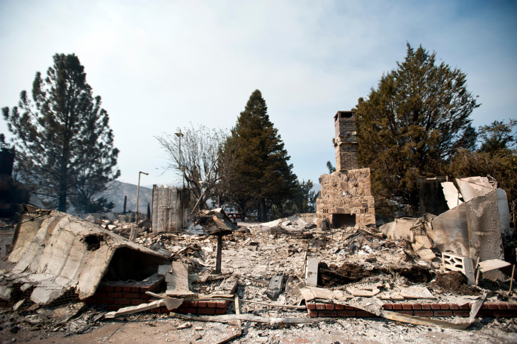 Powerhouse Fire Destruction