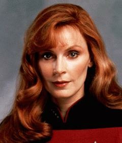 Gates McFadden as Dr Beverly Crusher