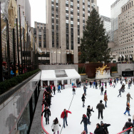 Christmas Is Celebrated In New York City