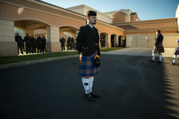 Michael Crain Funeral Dorner Shooting Riverside Funeral