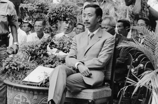 FILE: South Vietnam General Nguyen Cao Ky, former Prime Minister of Republic of Vietnam (1965-7) pictured in October 1971 in Saigon.