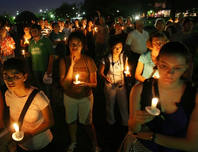 Hurricane Katrina Candelight Vigil
