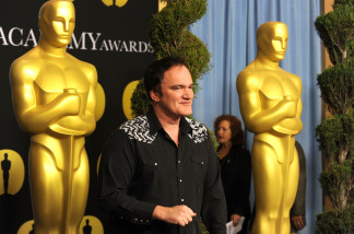 Director Quentin Tarantino poses at the 82nd annual Academy Awards Nominee Luncheon at Beverly Hilton Hotel on February 15, 2010 in Los Angeles, California.