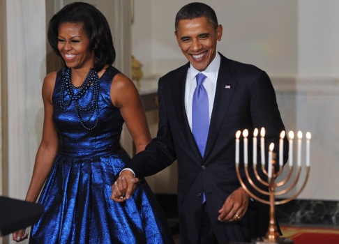 US President Barack Obama and First Lady