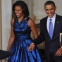 US President Barack Obama and First Lady