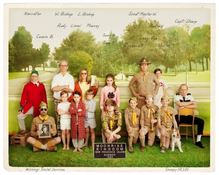 The cast of