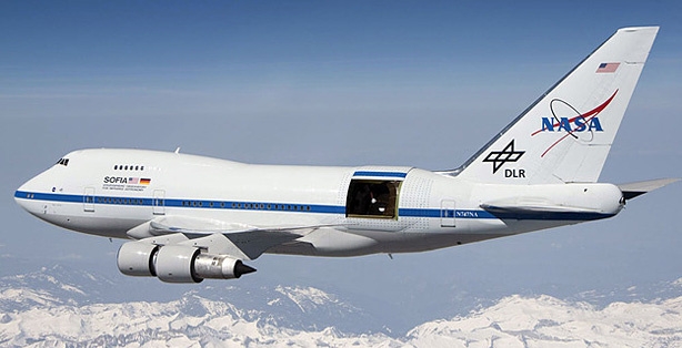 SOFIA made its first in-flight observations in May.