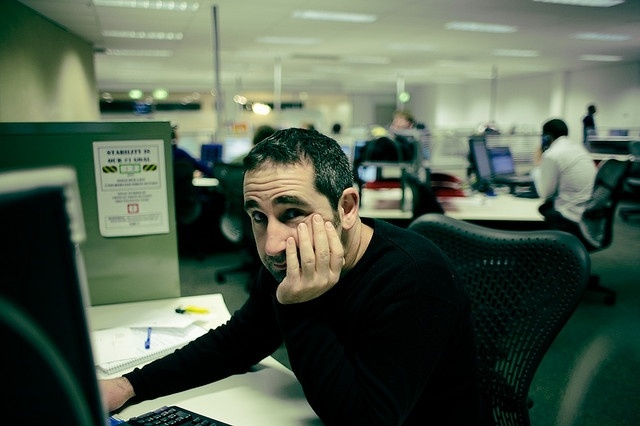 Actively disengaged workers