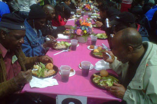 Organizers expect to serve 3,000 meals at today's L.A. Mission Good Friday/Easter event.
