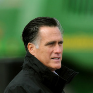 GOP Presidential Candidate Mitt Romney Campaigns In Iowa