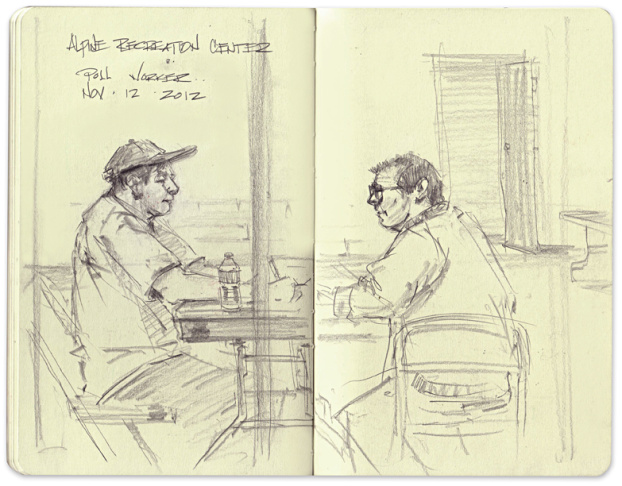 Mike Sheehan's election 2012 sketchbook