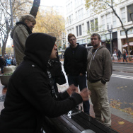 Occupy Portland Holds Rally And March On 2-Month Anniversary Of Movement