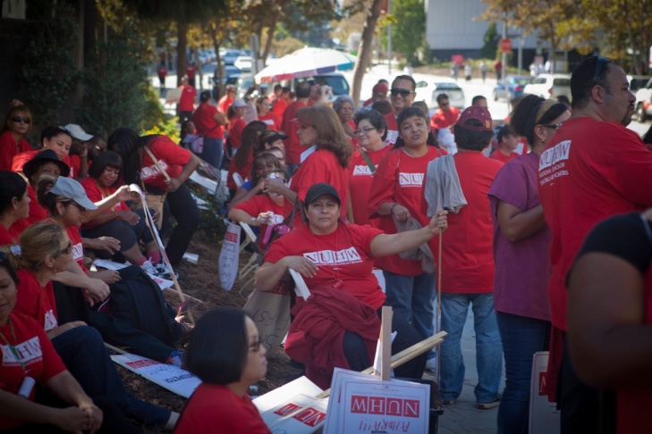 USC Health Worker Strike