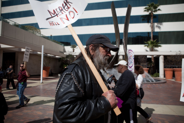 SAG Protest