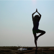 yoga tree pose