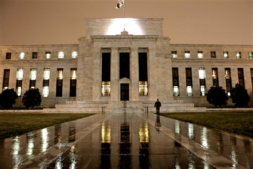 The Federal Reserve Building in Washington, DC.