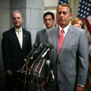 Boehner, House Leaders Hold Speak To Media At The Capitol