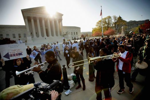 Supreme Court Hears Arguments On Constitutionality Of Health Care Law