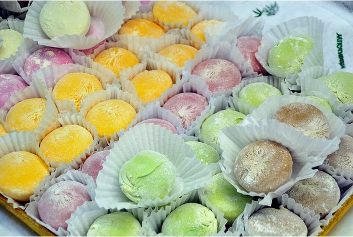 Mochi at mikawaya