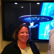 Sarah Paul & Craig Weiss of CBS/"Star Trek: The Next Generation" restoration