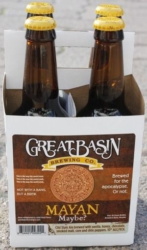 Great Basin's Mayan Maybe? beer has been a fast seller, the company's brewmaster says.