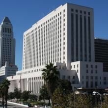 The 1930's-era Federal Courthouse in downtown L.A. is scheduled to be replaced by 2016.