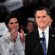 Republican presidential hopeful Mitt Rom