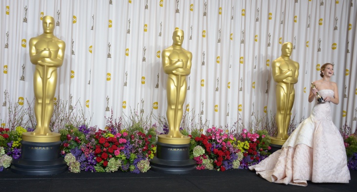 US-OSCARS-PRESS ROOM