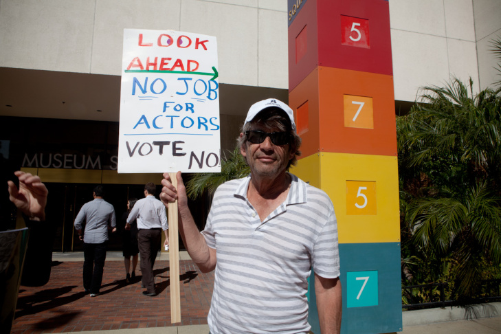 SAG Protest