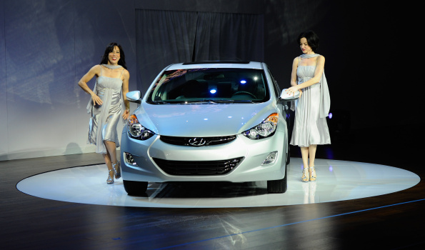 Car Makers From Around The World Exhibit At Los Angeles Auto Show
