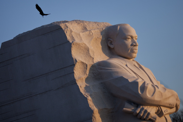 Nat'l Park Service Holds Wreath Laying Ceremony At Martin Luther King Jr. Memorial