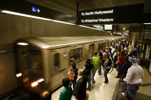 Record High Gas Prices Turn More Commuters Toward Metro Rail