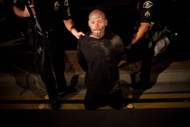 Anaheim Residents Protest Police Shootings Over Weekend