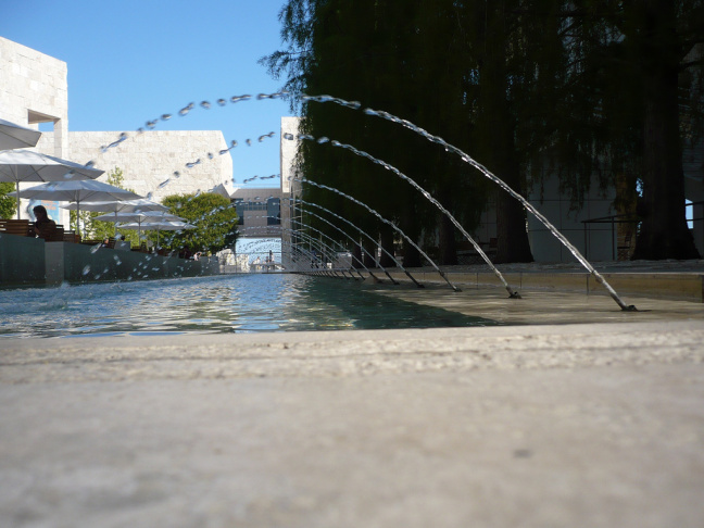 Getty Fountains