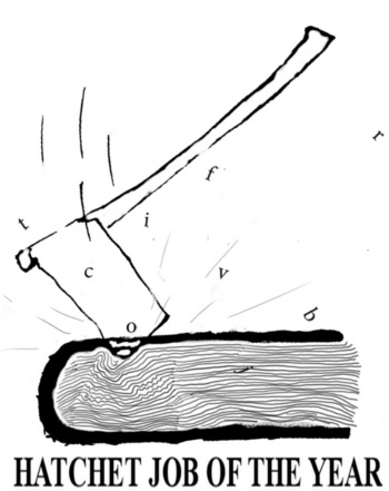 Hatchet Job of the Year