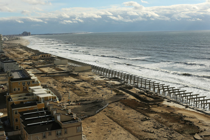 East Coast Begins To Clean Up And Assess Damage From Hurricane Sandy