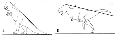 T. Rex posture