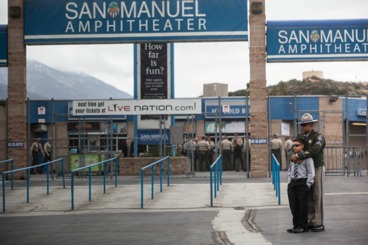 San Bernardino Sheriff's Funeral