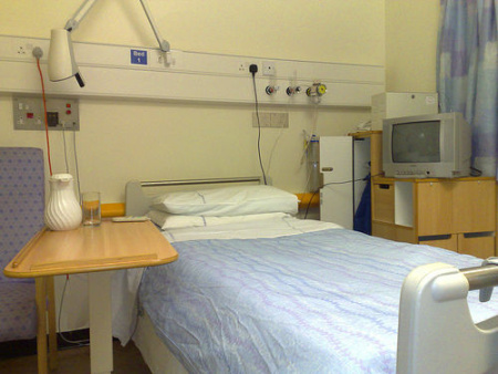 hospital bed
