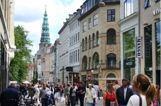 A street in Denmark, one of several European countries in which immigration has become a contentious issue in recent years. Some changes were made last year to ease the nation's strict immigration laws, allowing for easier family reunification, but debate continues.