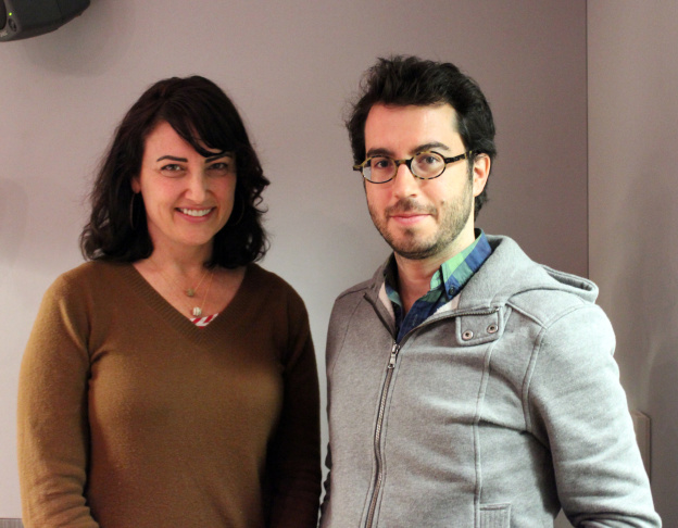 Madeleine Brand and author Jonathan Safran Foer