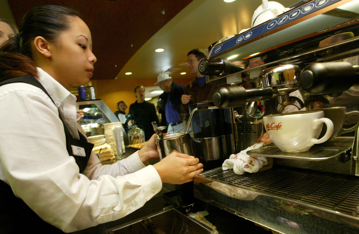 First McCafe Opens In Northern California