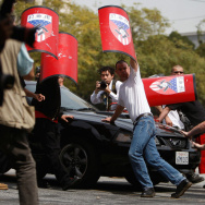 National Socialist Movement Holds Rally In Los Angeles